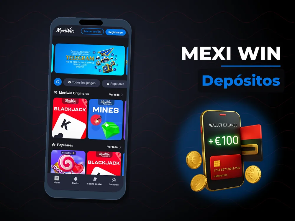 Mexi Win - Depósitos