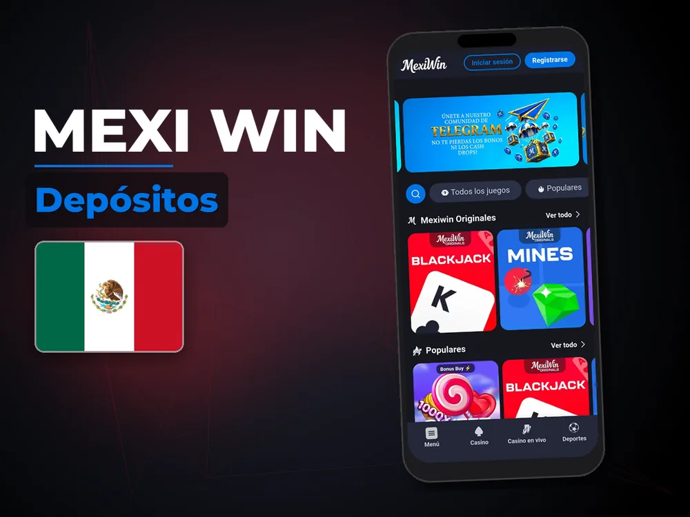 Mexi Win - Depósitos